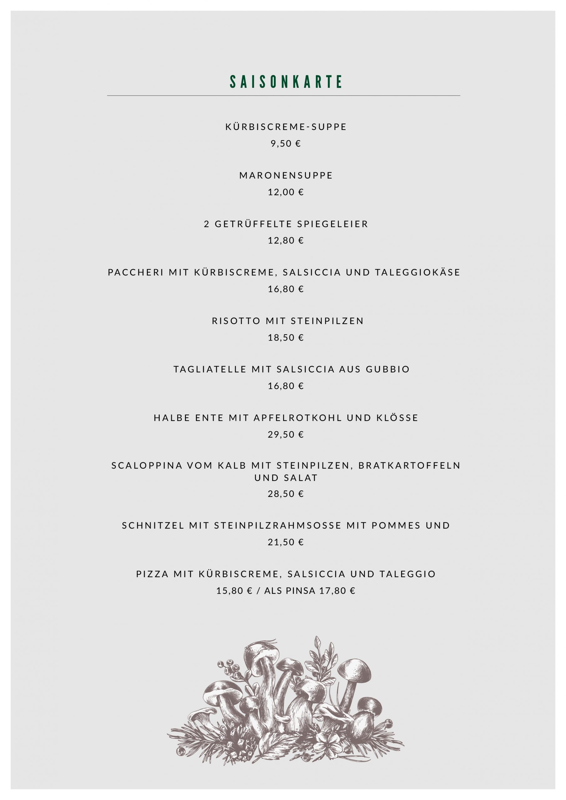 Saisonkarte Herbst/Winter 2025